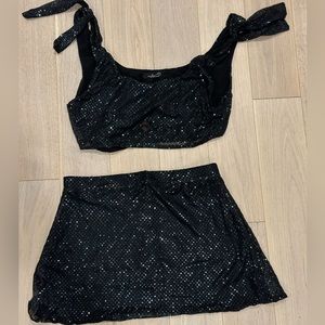 Festival matching set with cover up